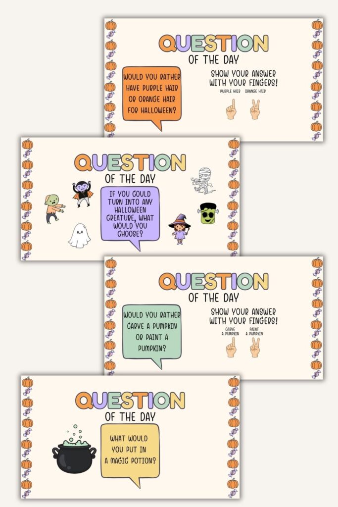 halloween morning questions