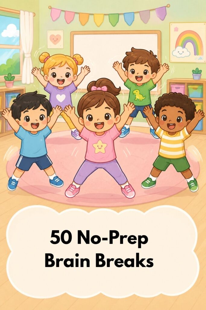 Brain breaks for kindergarten