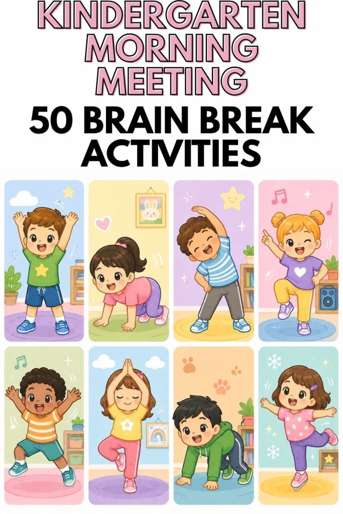 Brain breaks for kindergarten