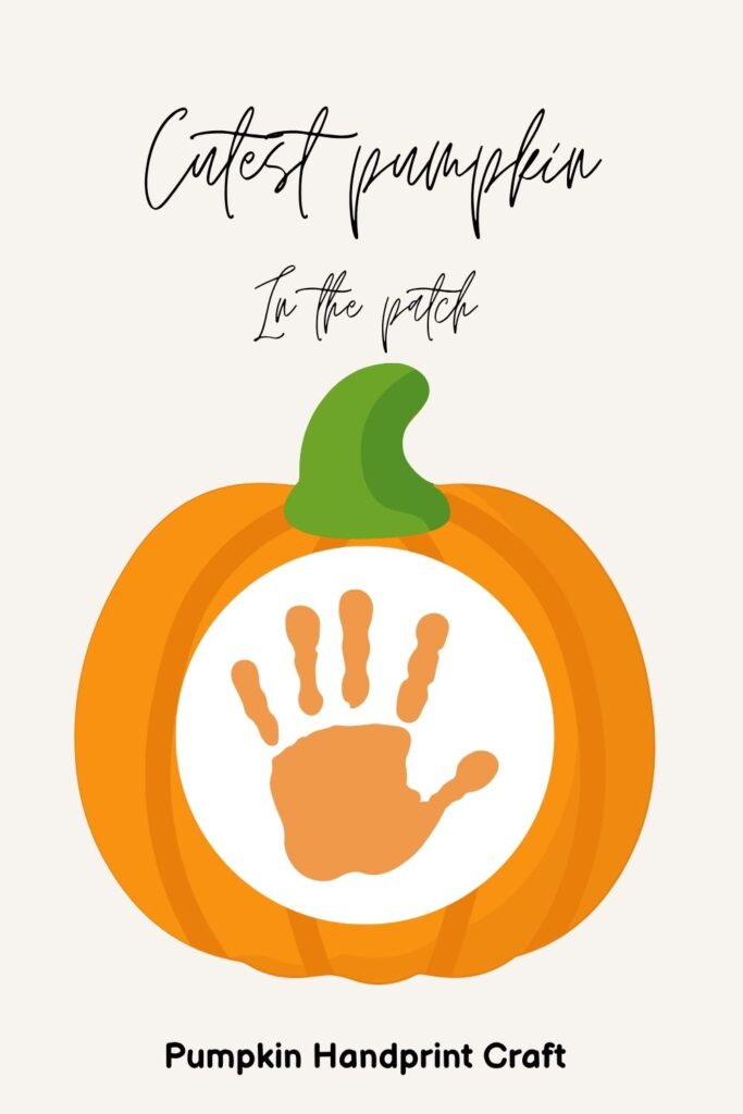 Halloween Handprint Art