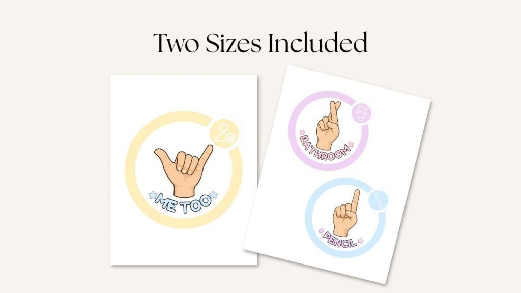 Classroom Hand Signals
