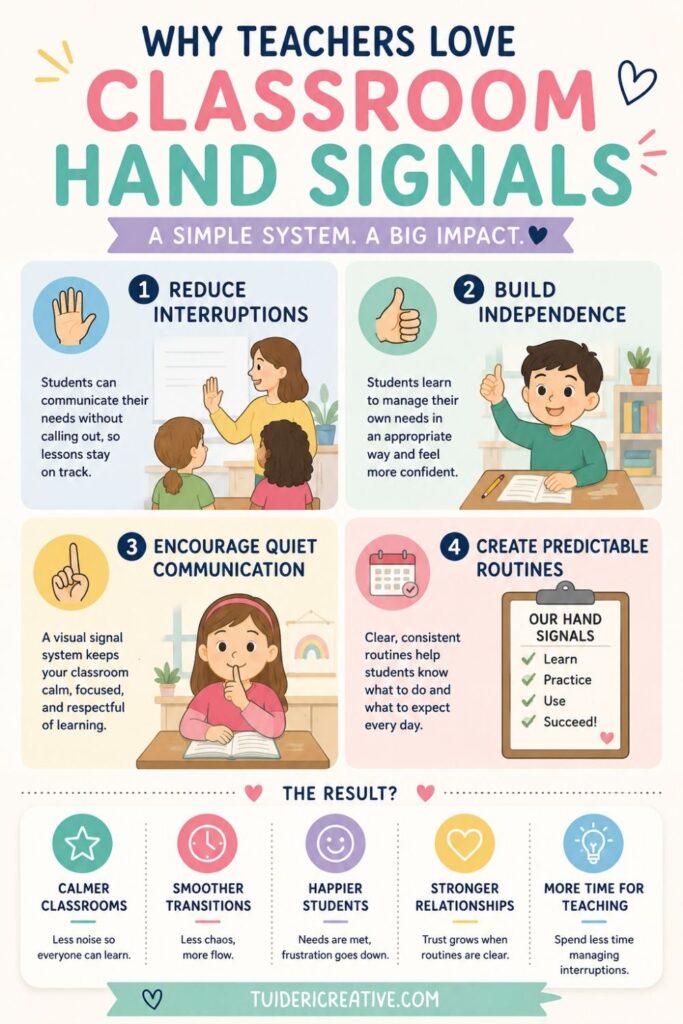 Classroom Hand Signals