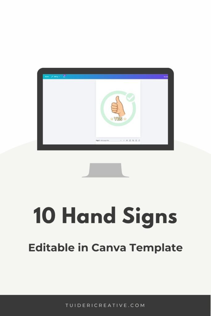 Classroom Hand Signals