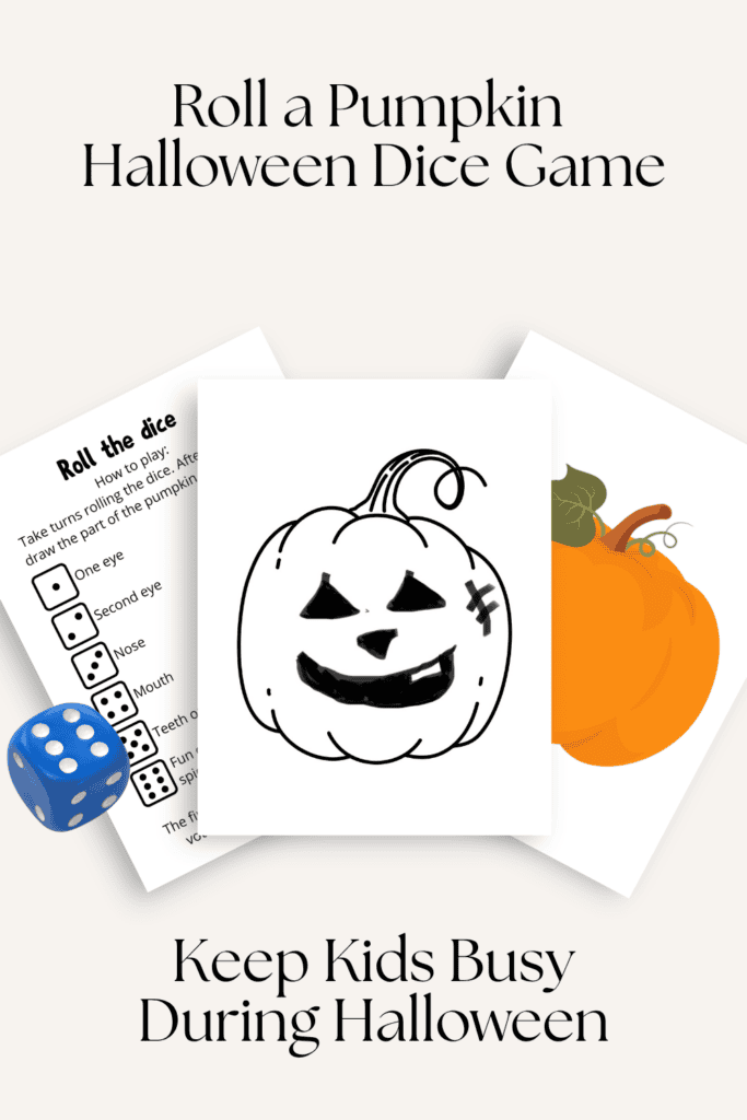halloween dice game