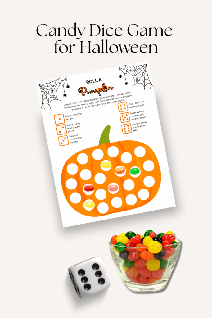 halloween dice game