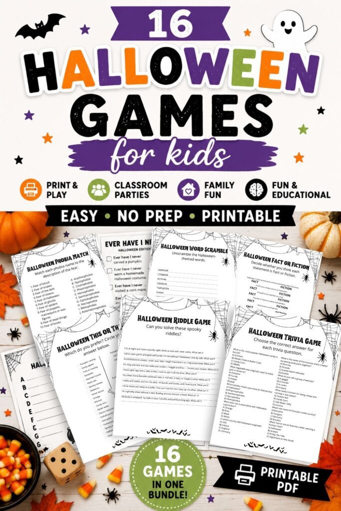 halloween games for kids