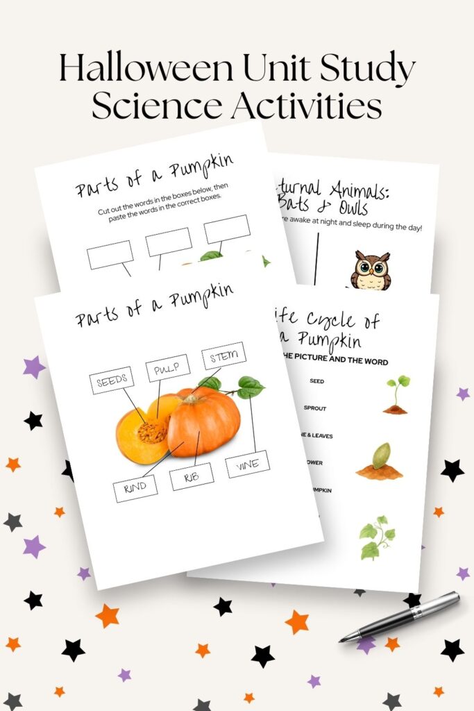 halloween unit study