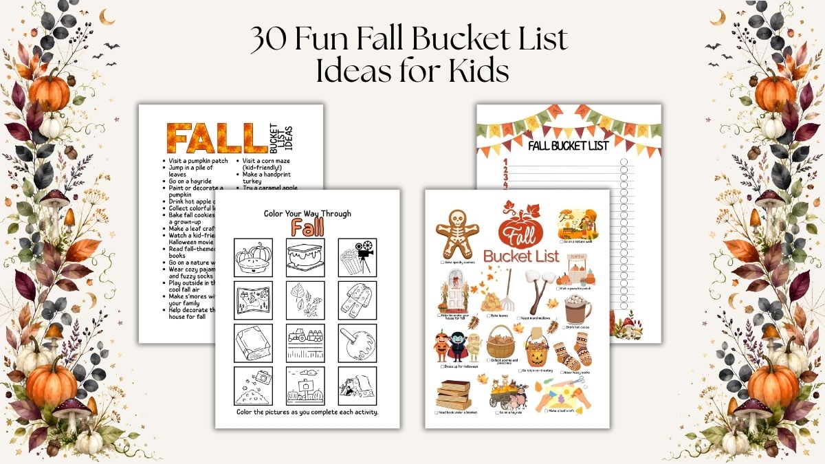 fall bucket list ideas