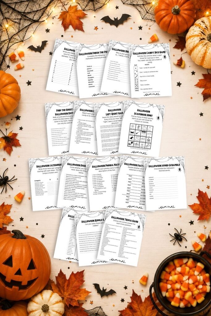 halloween games for kids