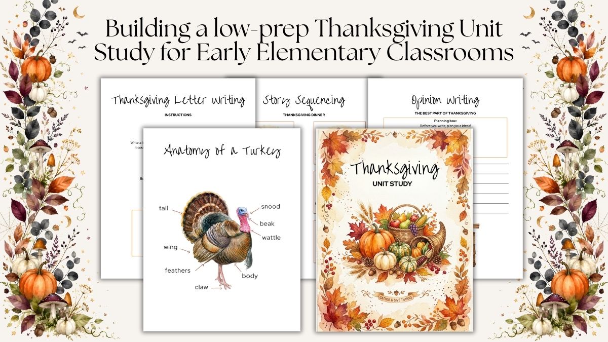 thanksgiving unit study