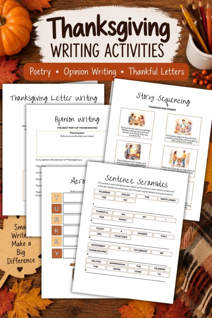 thanksgiving unit study